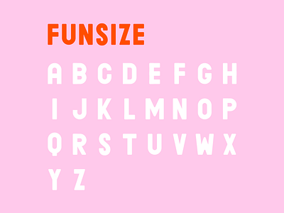 Fun Font WIP branding font fun illustration lettering letters type typeface