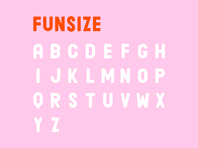 Fun Font WIP