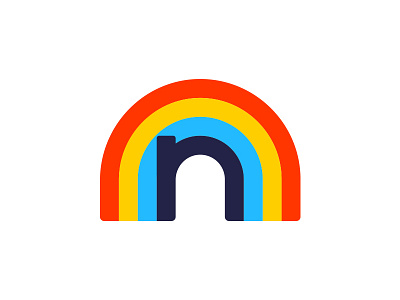 Neilydidit Logo color colour logo logotype rainbow