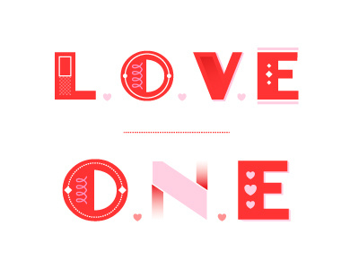 Valentines Lettering