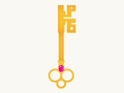 Key is for Key alphabet gold k key keys lettering letters orange type typography yellow