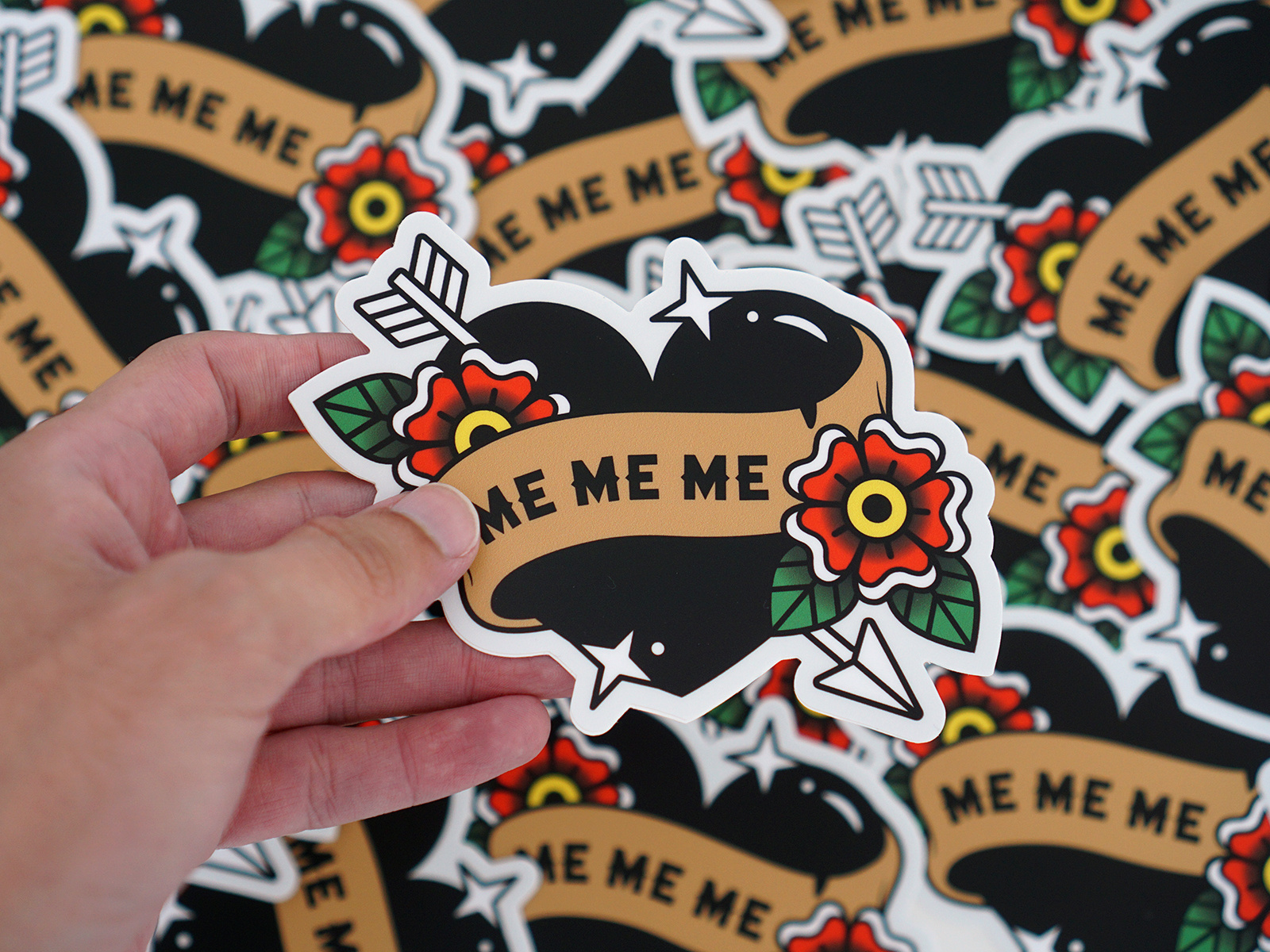 ME ME ME Stickers by Neil Rook on Dribbble