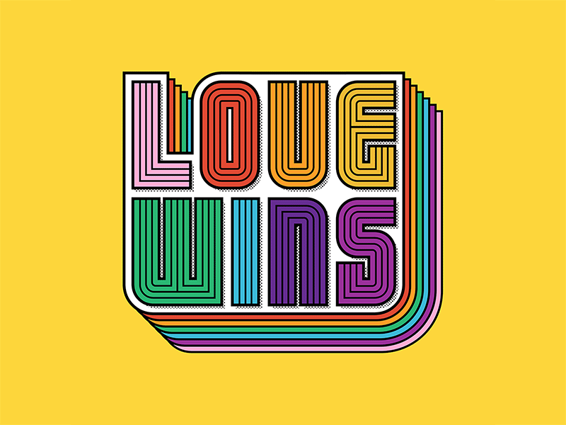Pride! 🌈 color colour illustration lgbtq london pink pride rainbow type typography