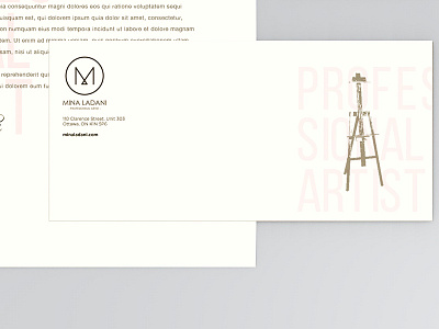 Branding artist branding business card design logo print stationery website