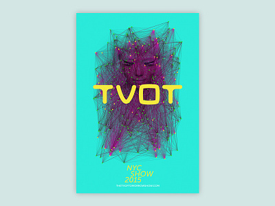 TVOT NYC 2015 branding artist branding design gatineau logo new york nyc poster print tv website