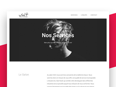 Hairsalon website design gatineau hairsalon ottawa ui ux web web design website
