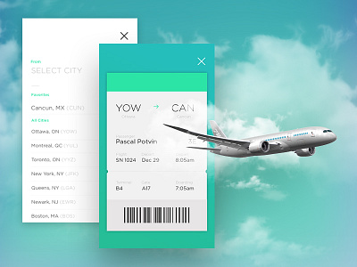 Flight App concept