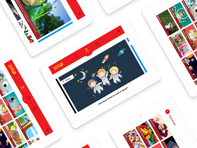 DaVinci Learning App for kids app design kids learning ottawa tablet ui ux