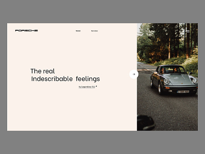 Porsche website design figma ui ux ux ui uxui