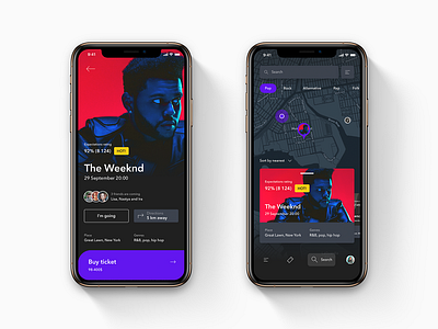 Music event app