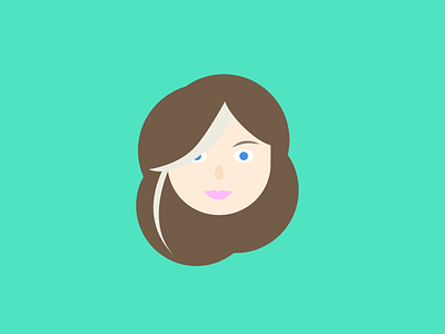 Face avatar fun illustration