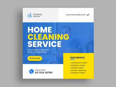 Cleaning service social media post design ads banner branding cleaning service cleaning service post design facebook post graphic design home cleaning home cleaning service post instagram post office cleaning office cleaning service office cleaning service post social media design