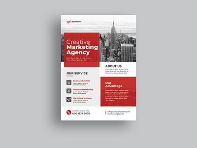 Corporate flyer design