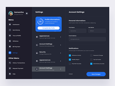 Dashboard LandingPage dashboard ui website