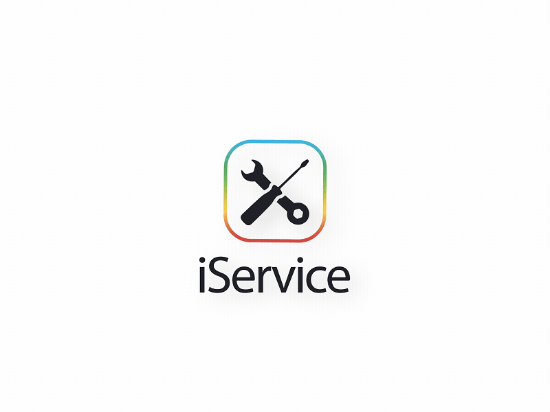 iService Intro aftererffects animation apple ipad iphone iservice logo macbook mobile opener
