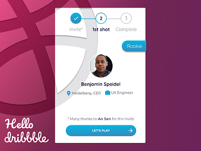 Hello dribbble