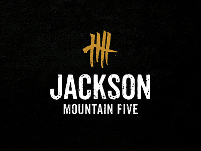 Jackson Mountain Five band bluegrass five logo mountain stringband