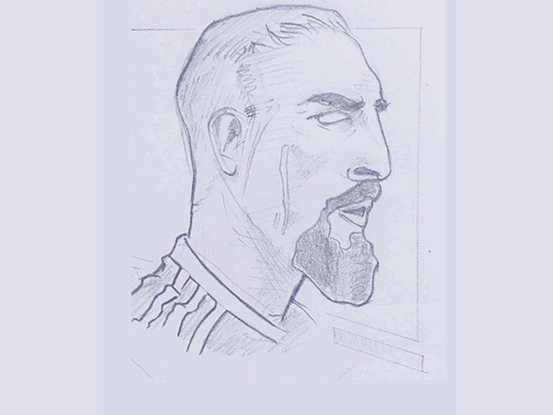 Franck Ribéry Portrait