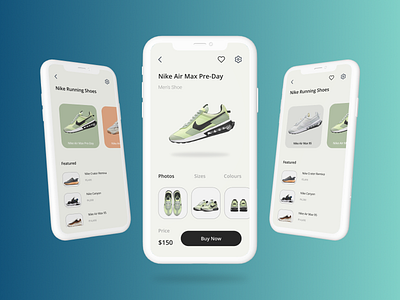 Online Sneaker Store UI app design ecommerce logo onlineshop shoe shoestore store ui ux