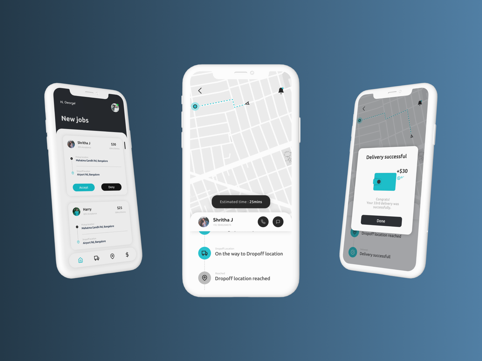 delivery-agent-app-case-study-ui-ux-by-praveen-antony-s-on-dribbble