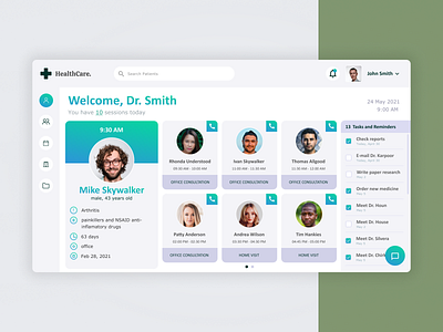 Doctor Appointments Web App doctor web