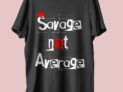 savage t-shirt design