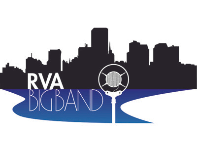 RVA Big Band Logo logo design rva big band