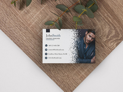 Business card ( fashionable )