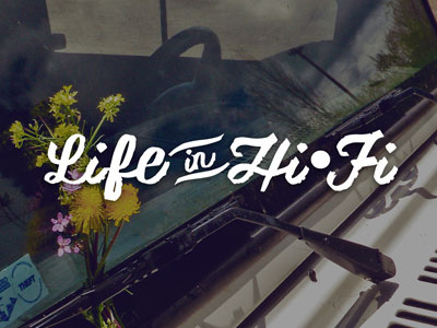 Life in HIFI branding (womens) branding design hifi logo women