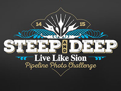 Steep & Deep Photo contest 2014/2015 design hawaii josh hoye live like sion logo oahu photography surfing wave