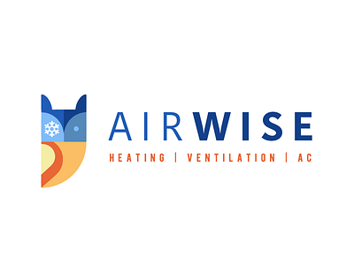 AIRWISE logo logo owl