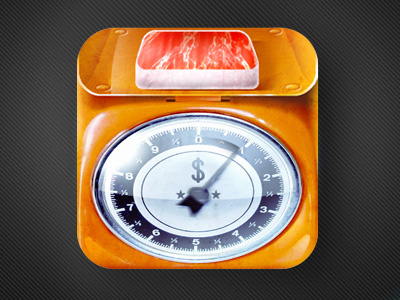 Market price Scale iOS app icon