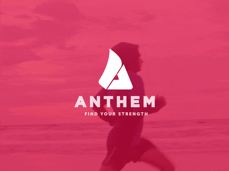 Anthem Logo Animation animation branding logo