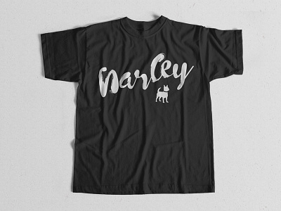 Narley Dog T-Shirt Mockup branding clothes design identity mockup t shirt