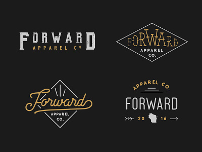Forward Logo Mockups badge branding logo mockup script typography