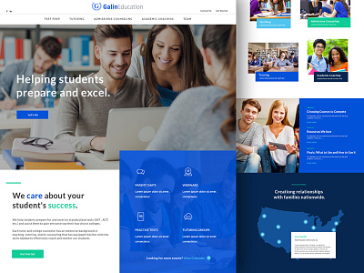 Galin Education by Joe Leschisin for Kella Design on Dribbble