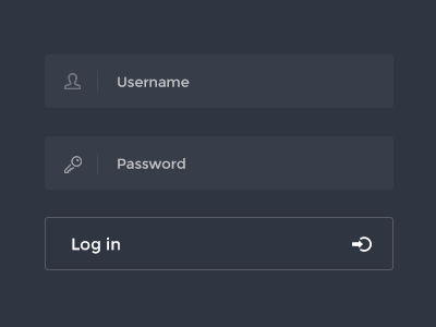 Flat Login Area flat flat design login area password username field fieldname ui detail admin flat ui