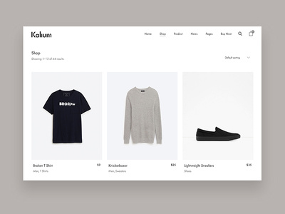 Minimal Shopping Theme