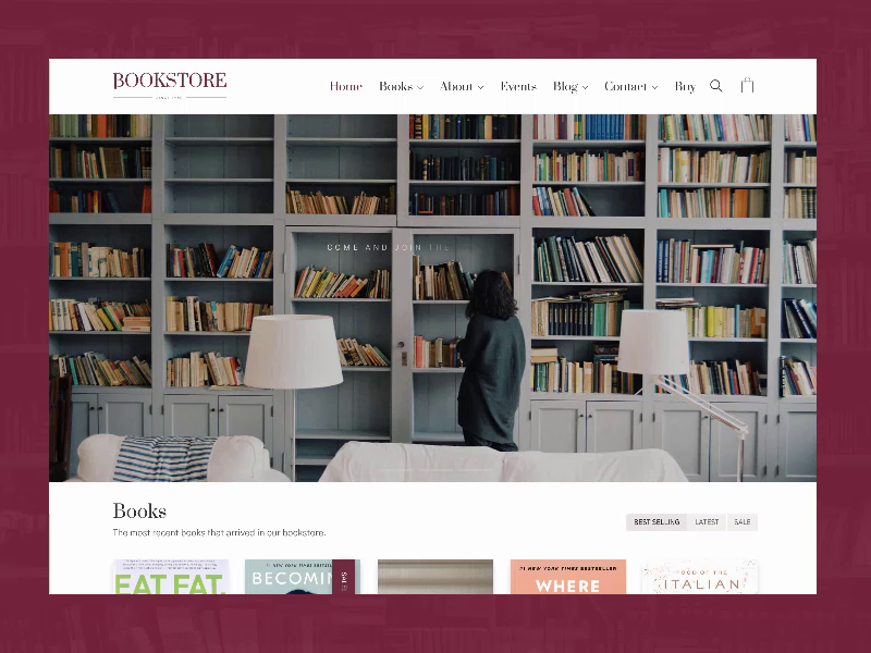Bookstore Site