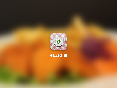 Gizzi Grill app ios icon gizzi grill gizzi food ui foodish table table cloth spoon restaurant app icon iphone icon fork plate kosovo prishtina grill paste spaghetti drinks bar ios icon