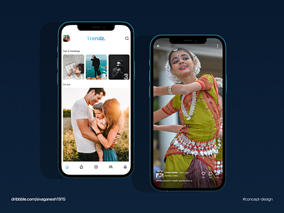Trendz - Concept Mobile App