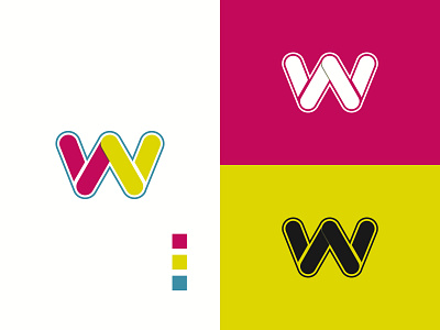 w design logo logo design simple logo w logo