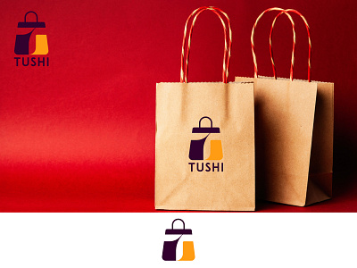 Tushi logo logo logo design logodesign logos t logo