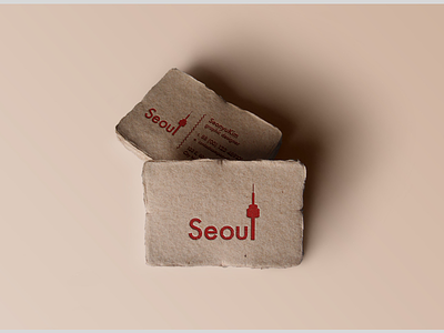 Simply Seoul citybranding futura logo seoul typography