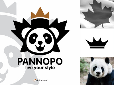 Canadian King Panda Logo