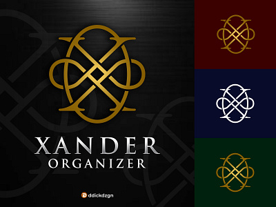 Luxury Letter XO or OX Logo 3d alphabetox animation branding gold graphic design letterox logo luxury motion graphics ox ui xo