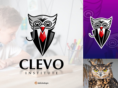 Owl Professor Logo 3d animation branding graphic design logo logos motion graphics owl professor ui