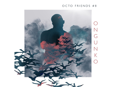 Octo Friends #8 - Ongunko branding design illustration logo procreate
