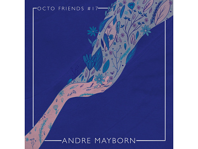 Octo Friends #17- Andre Mayborn branding design illustration logo procreate