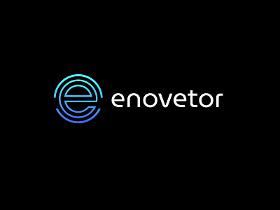 Enovetor Logo Design brand identity brand logo branding business logo design creative design glasses logo graphic design icon illustrator logo logo designer logomark mark minimal modern logo monogram symbol ui vector